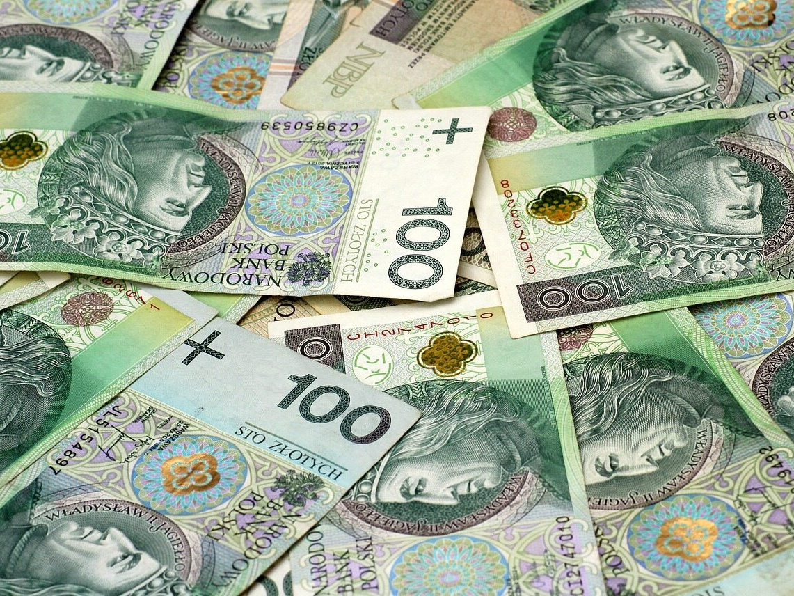 Banknoty, zdjęcie ilustracyjne