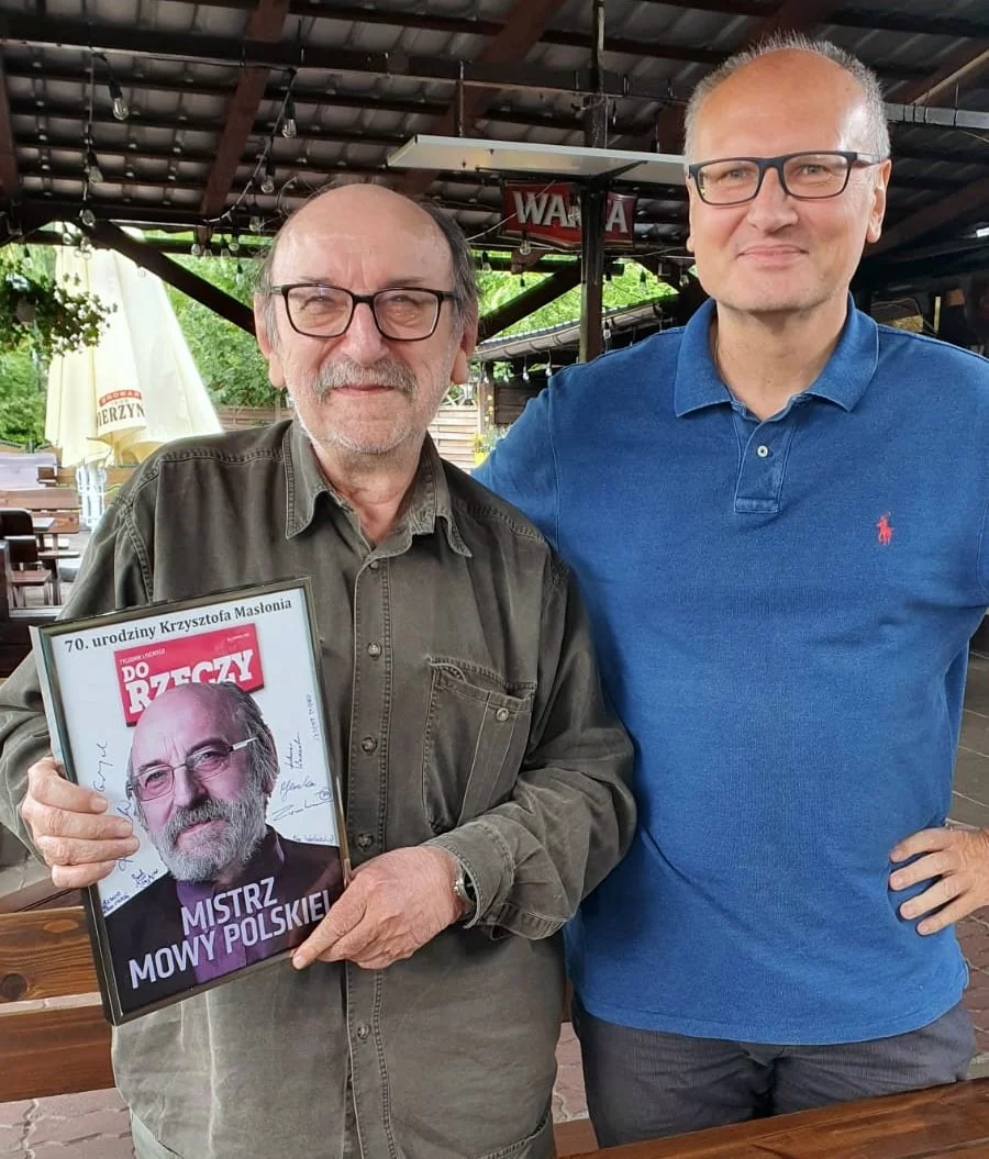 Red. naczelny "Do Rzeczy" Paweł Lisicki i Krzysztof Masłoń