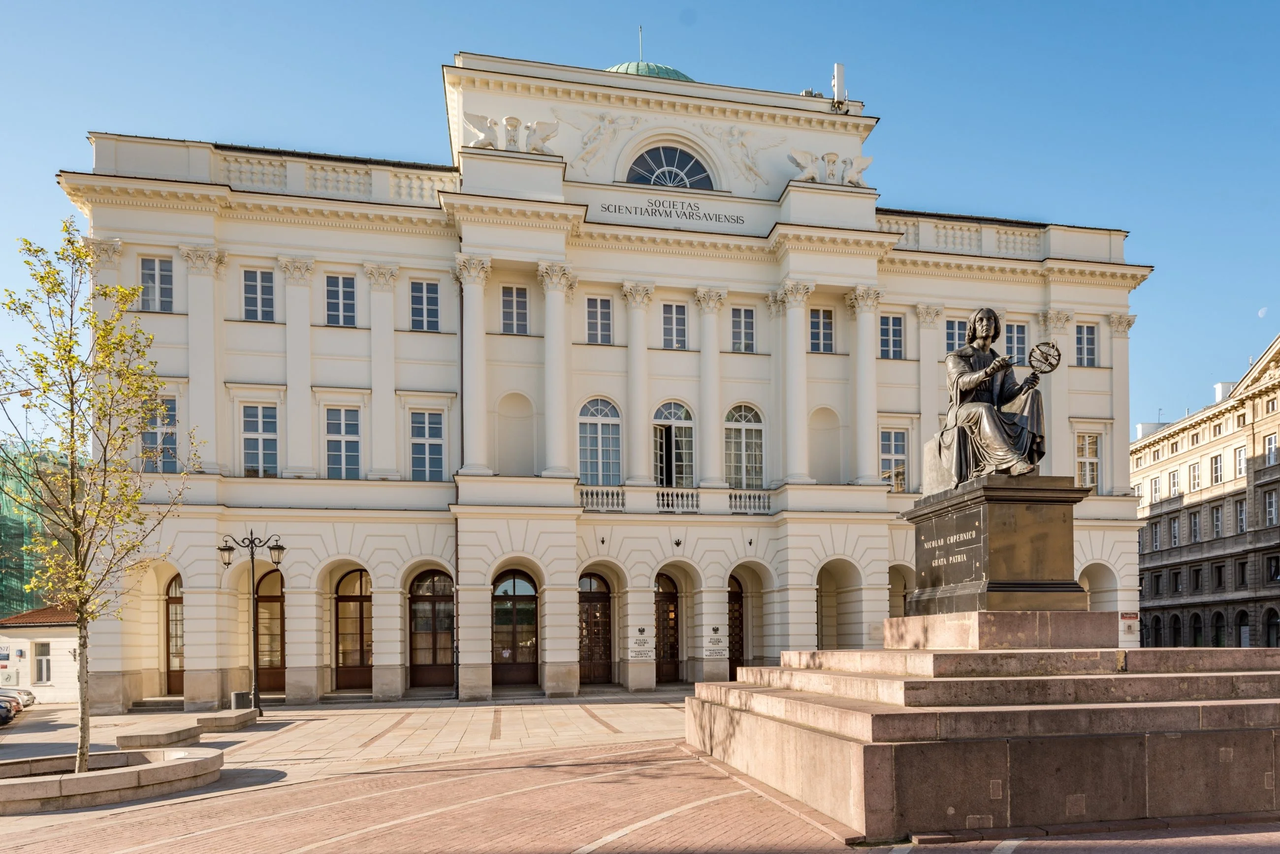 Polska Akademia Nauk - gmach w Warszawie