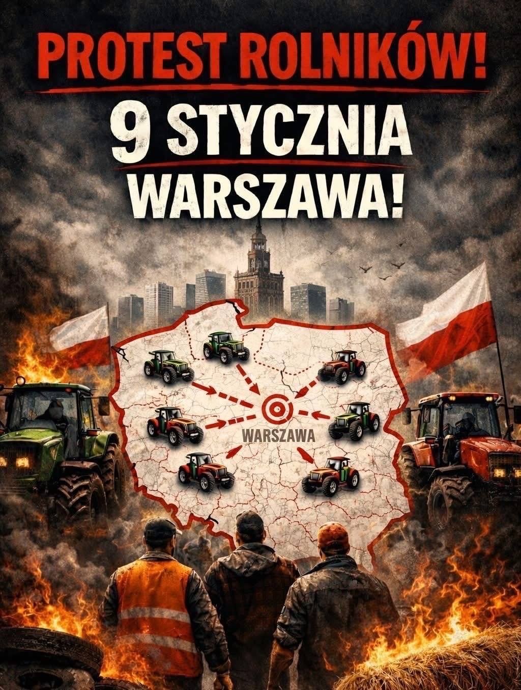 9 stycznia w Warszawie wielki przeciwko umowie UE–Mercosur
