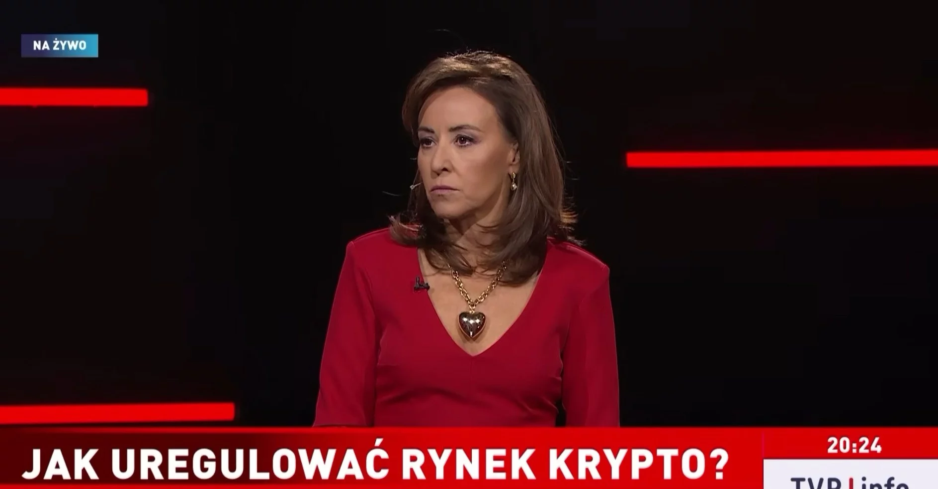 Dorota Wysocka-Schnepf w programie "Niebezpieczne związki" w TVP Info