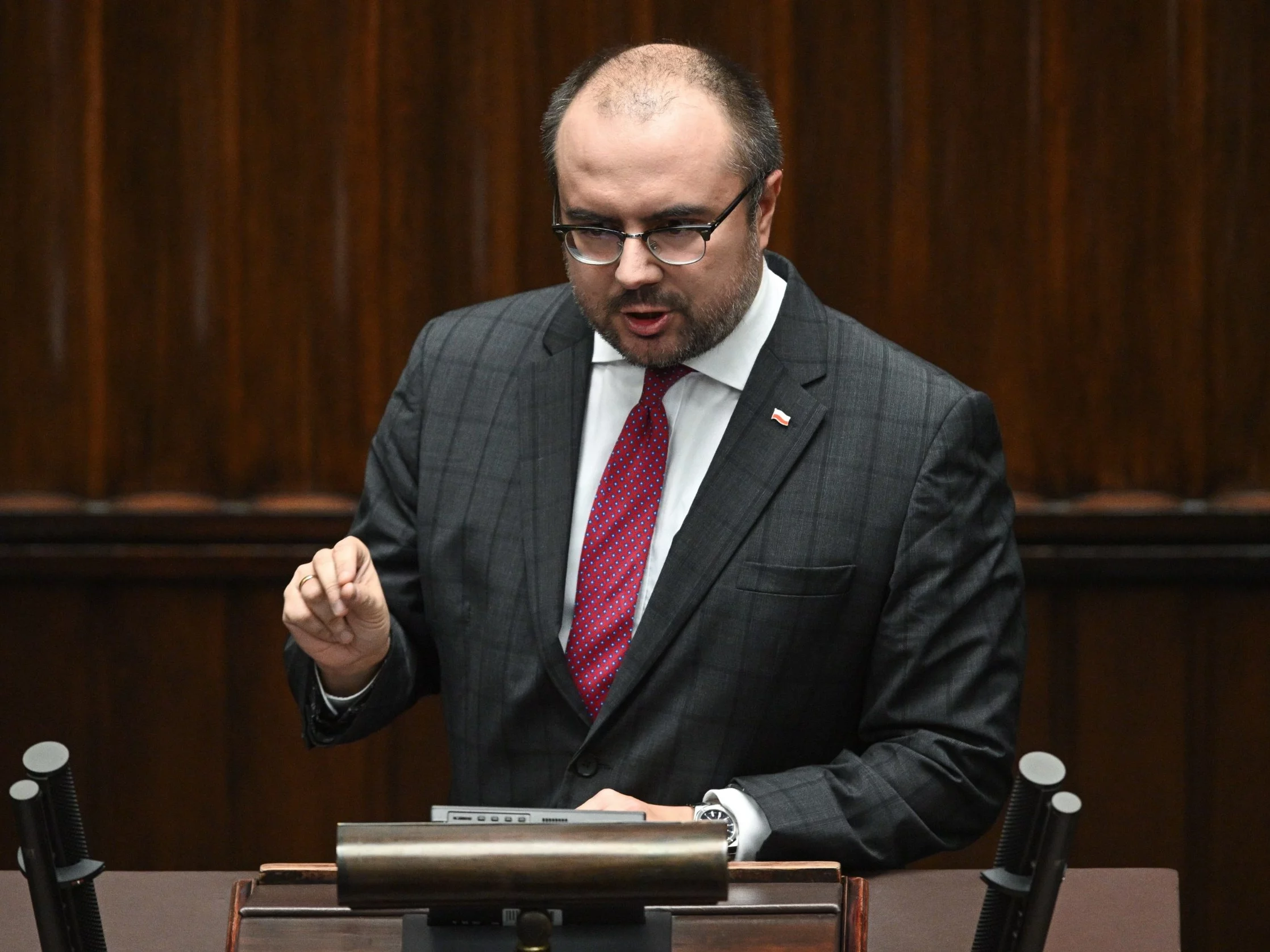 Poseł PiS Paweł Jabłoński