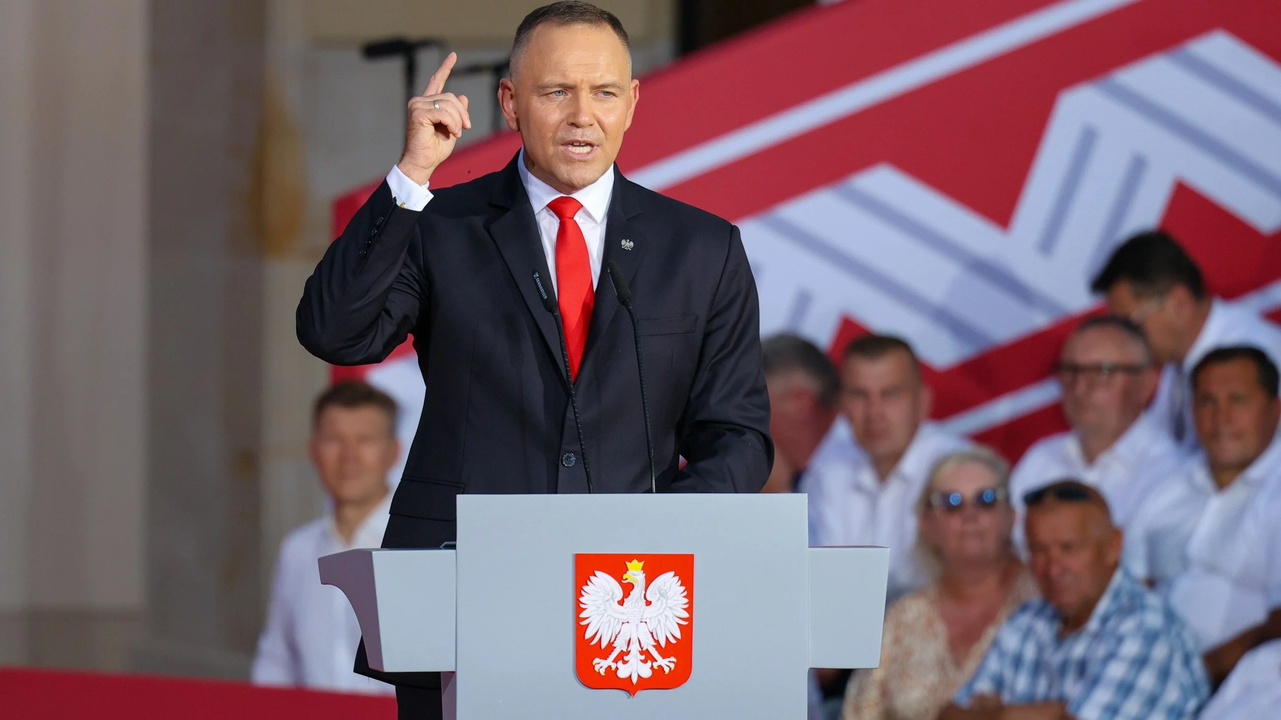 Prezydent RP Karol Nawrocki przemawia
