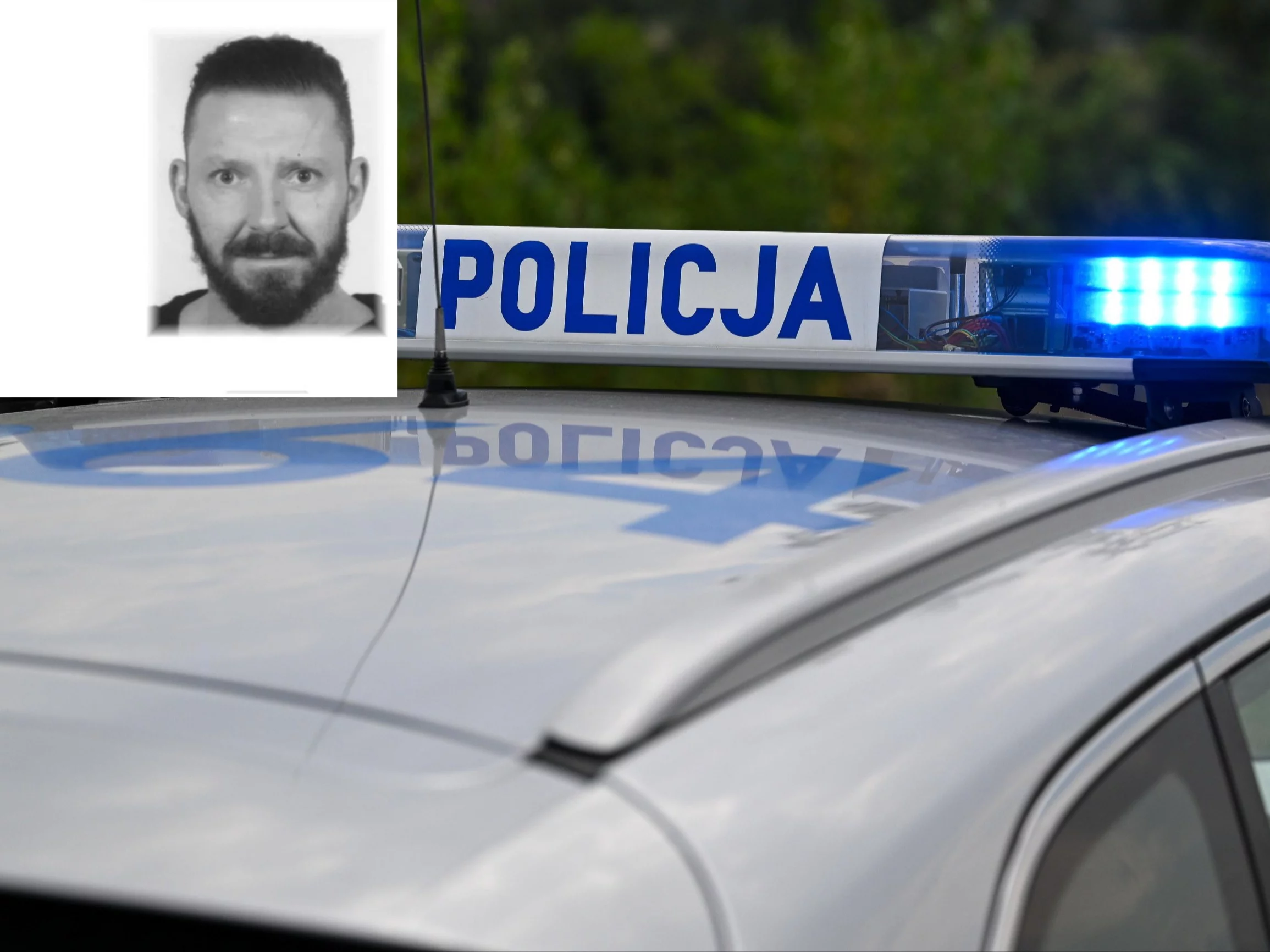 Poszukiwany Paweł Kozanecki, fotografia policyjna