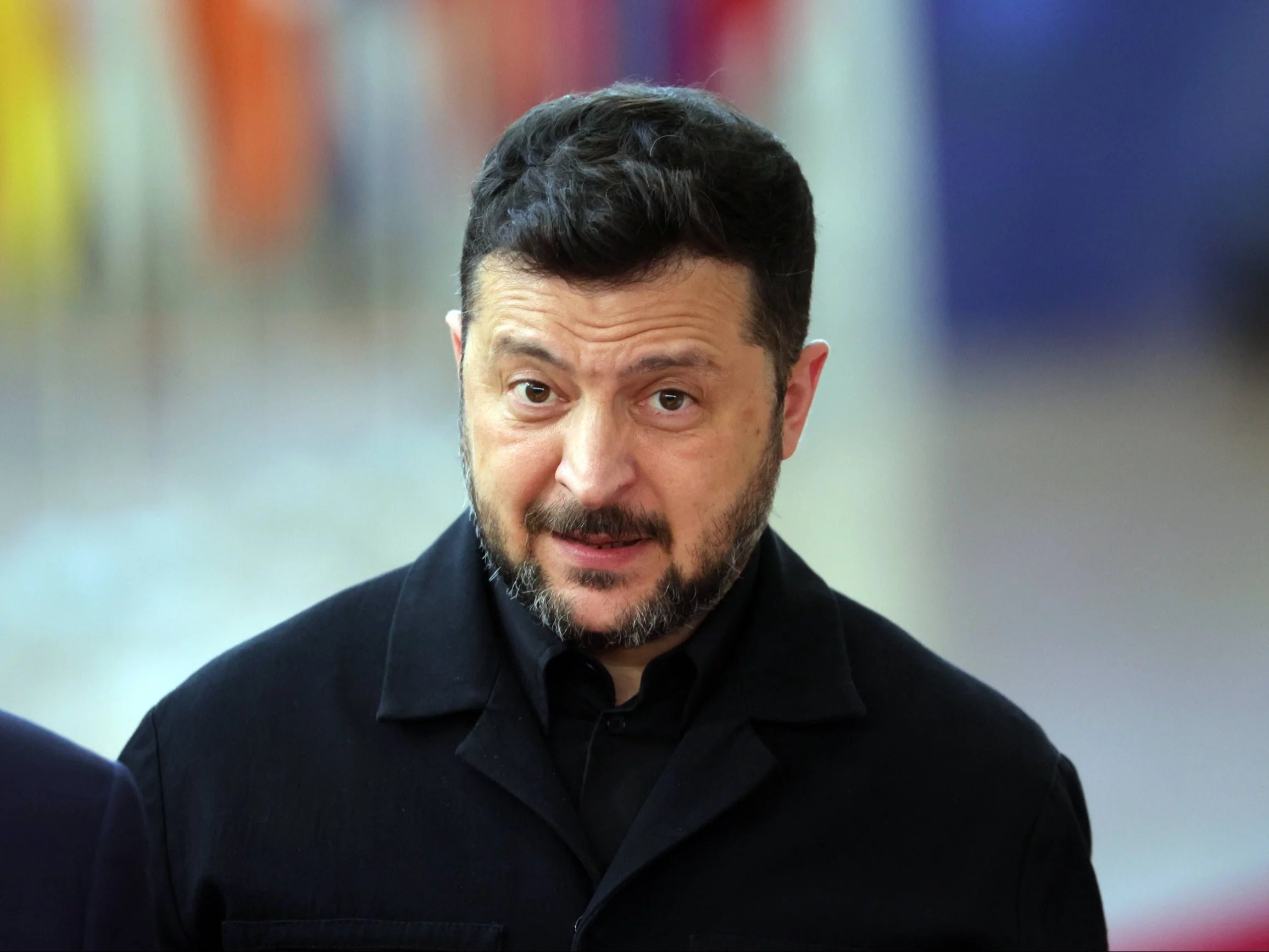 Prezydent Ukrainy Wołodymyr Zełenski