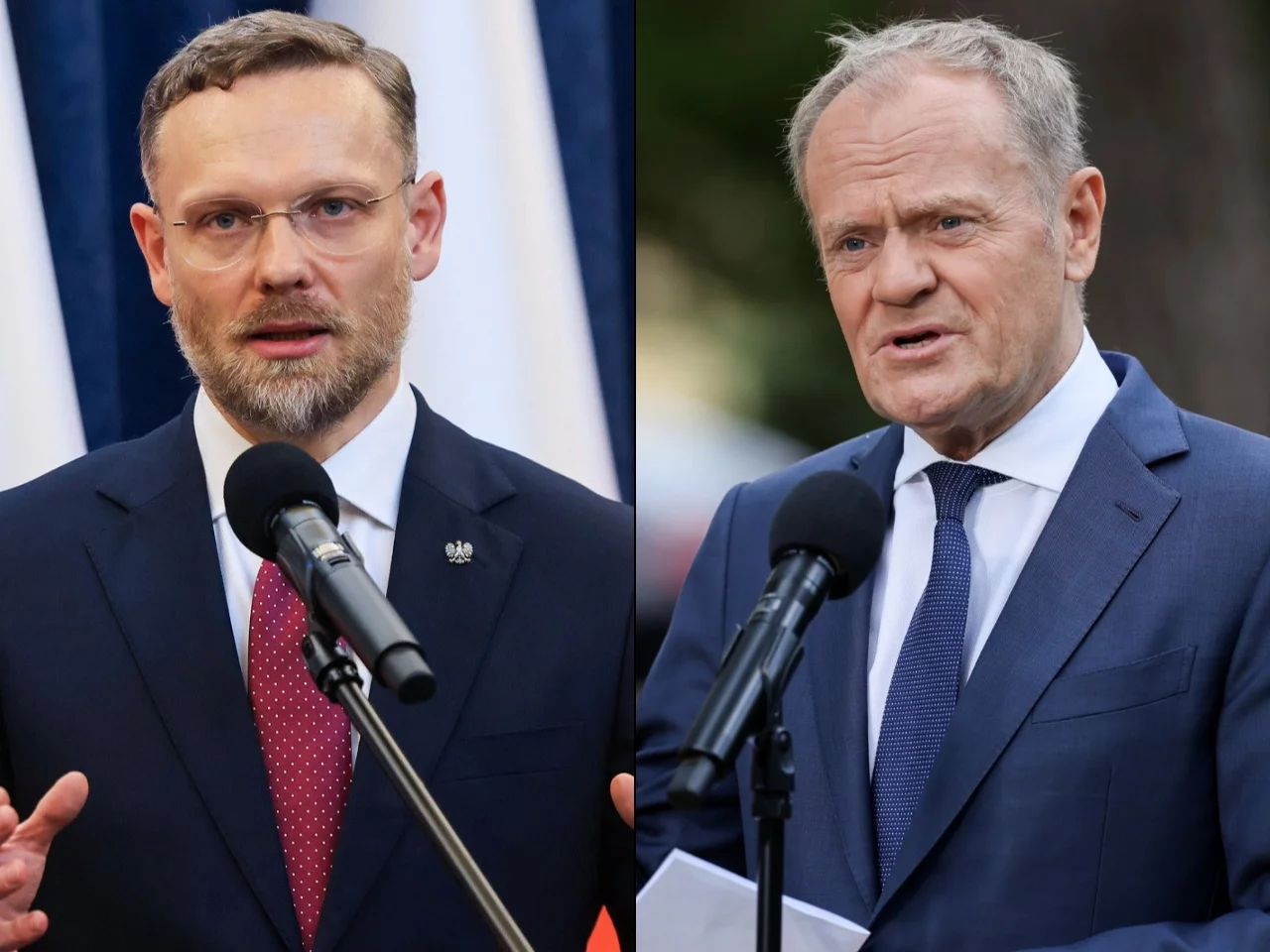 Zbigniew Bogucki i Donald Tusk