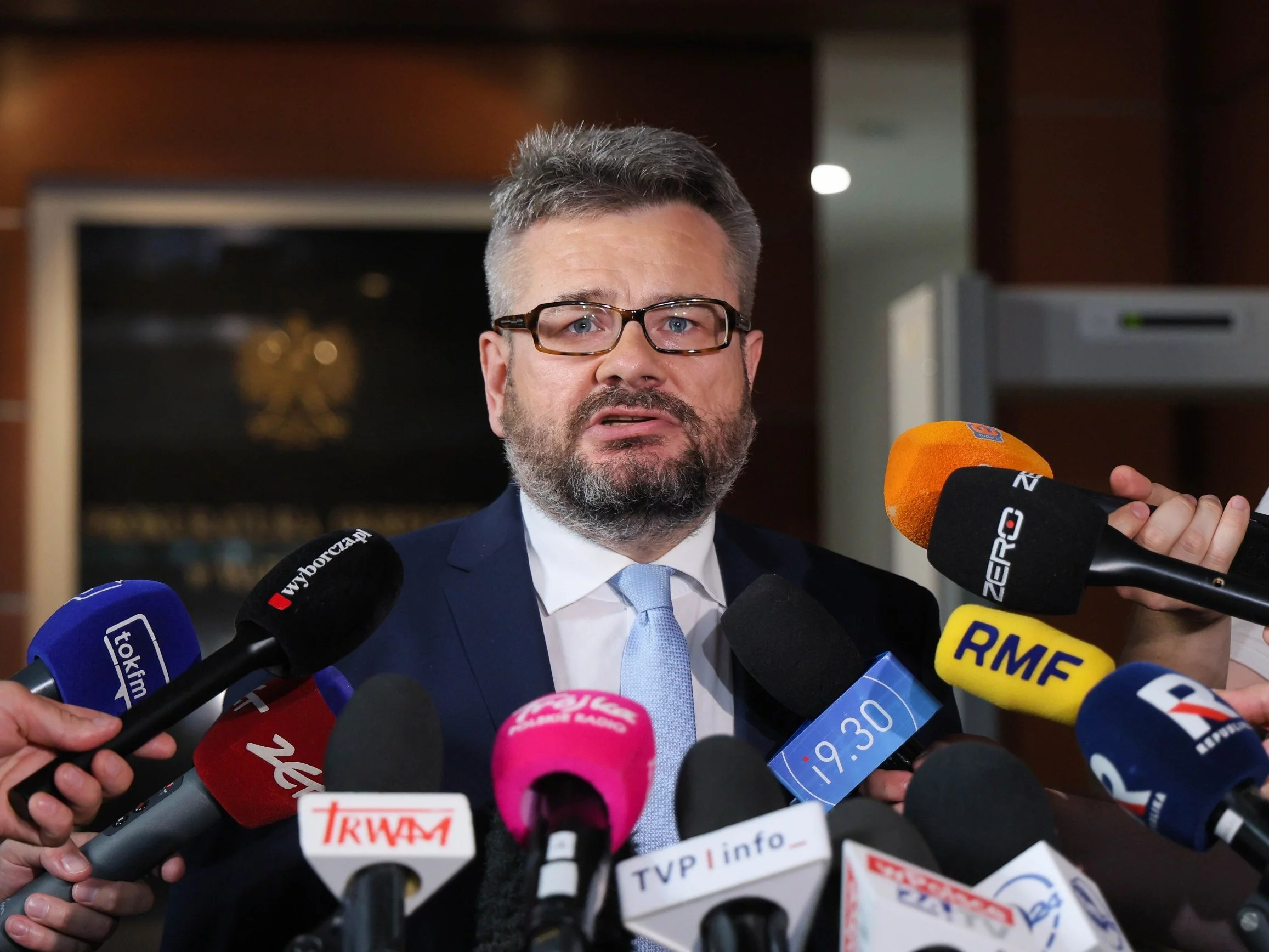 Rzecznik prasowy stołecznej Prokuratury Okręgowej prok. Piotr Skiba
