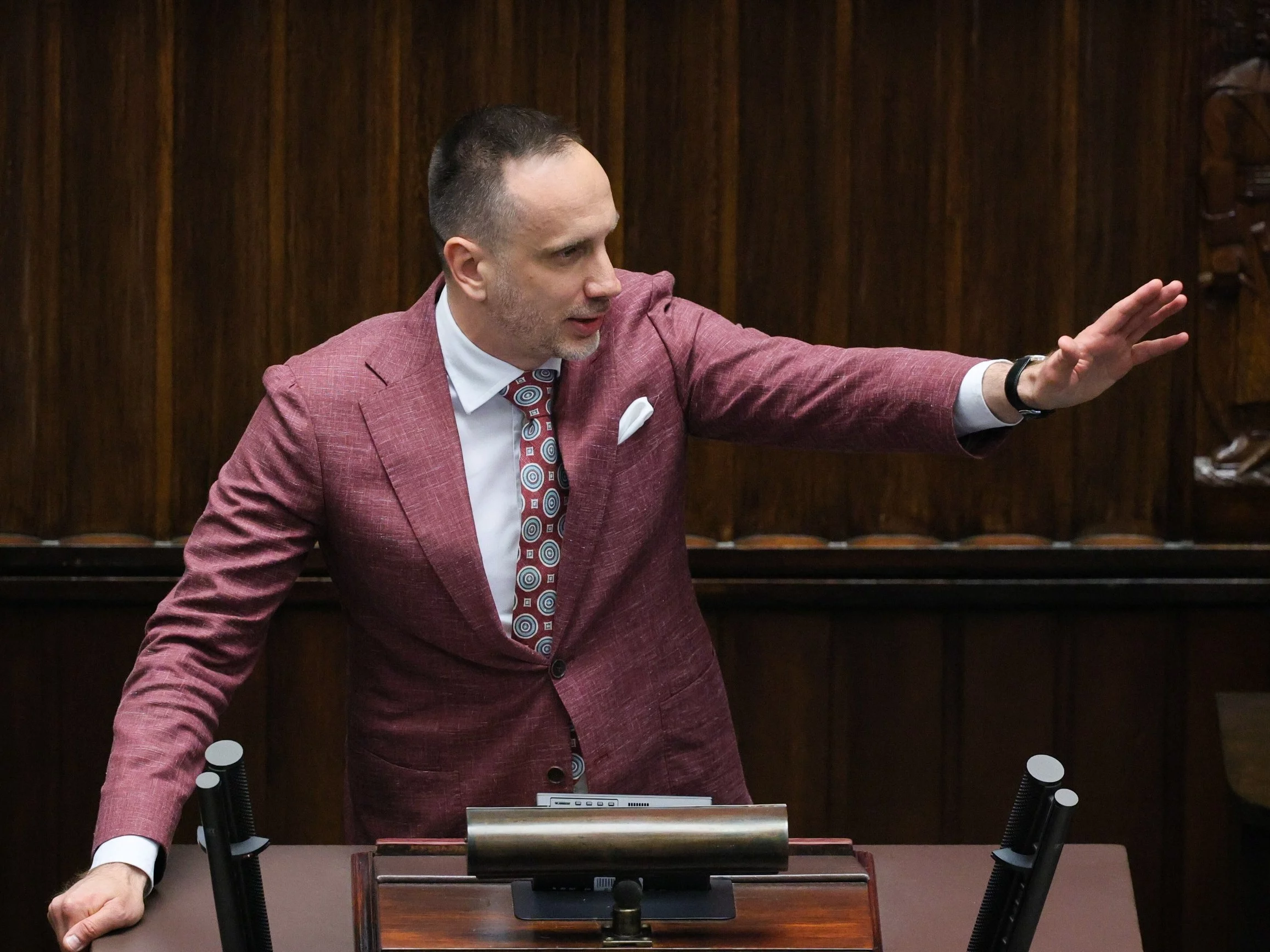 Poseł niezrzeszony Janusz Kowalski