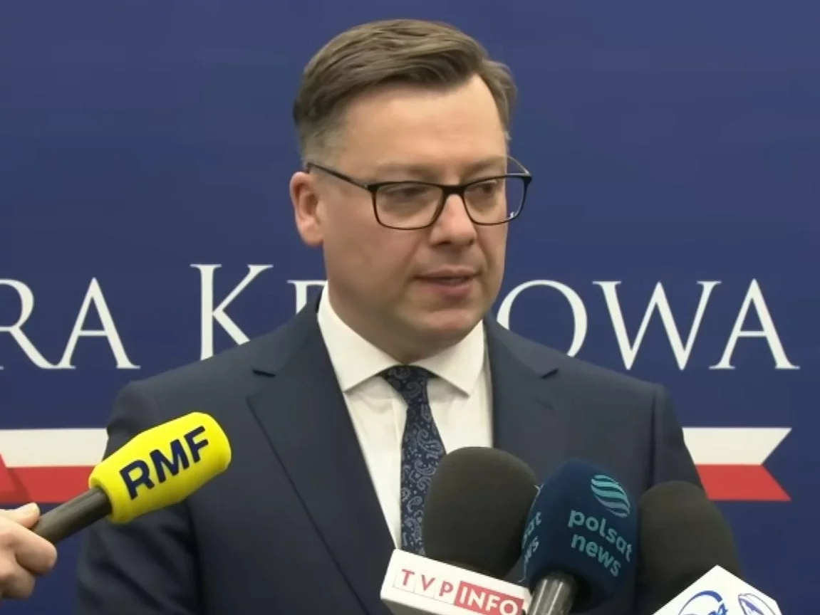 Rzecznik prasowy Prokuratury Krajowej prokurator Przemysław Nowak