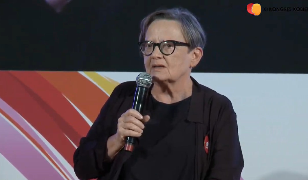 Agnieszka Holland na Kongresie Kobiet