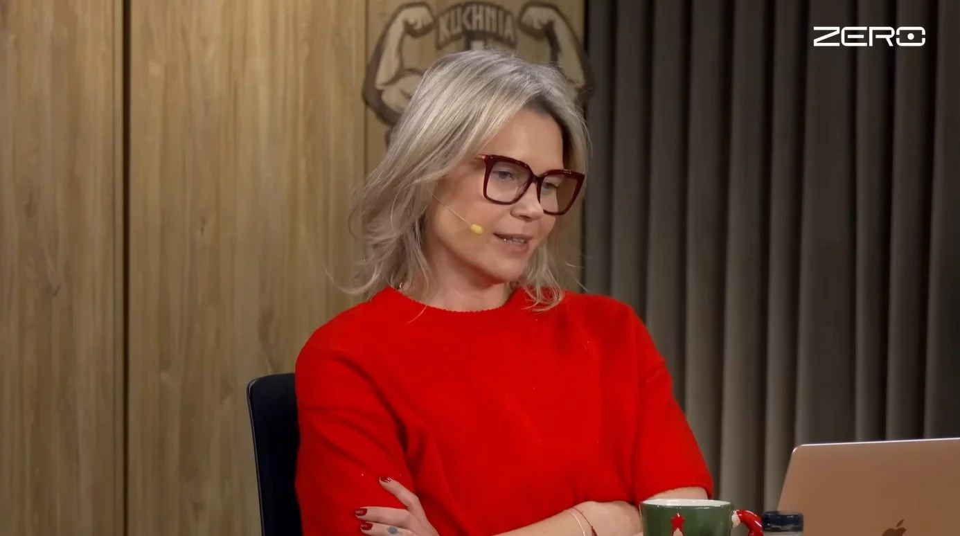 Dziennikarka Agnieszka Kołodziejska w Kanale Zero