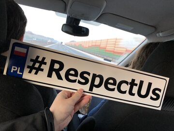 Akcja #RespectUs/Twitter Mateusz Marzoch