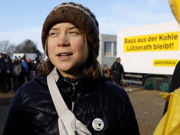 Aktywistka klimatyczna Greta Thunberg