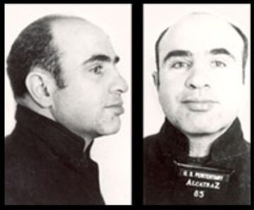Al Capone w więzieniu Alcatraz