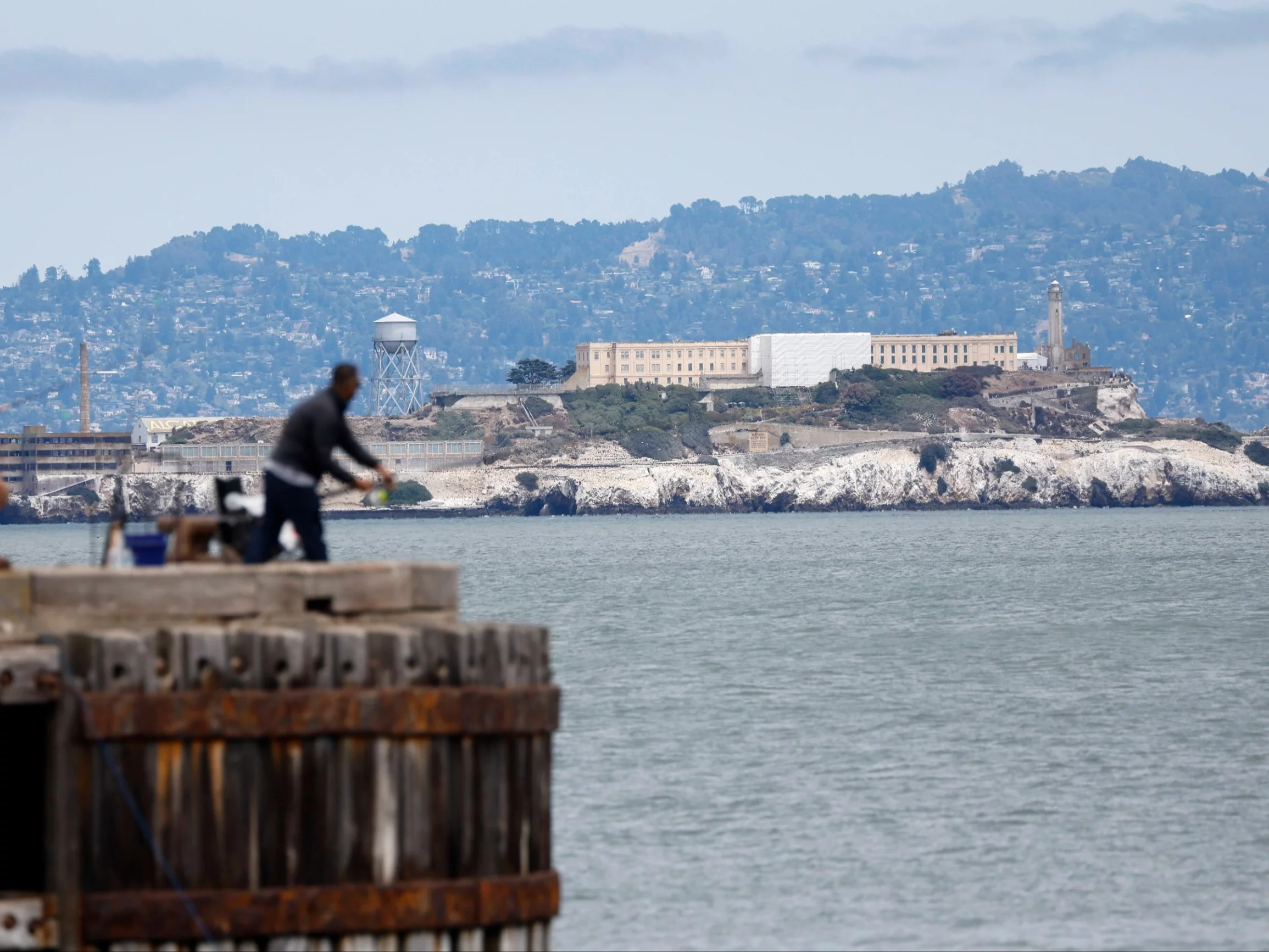 Widok na wyspę Alcatraz