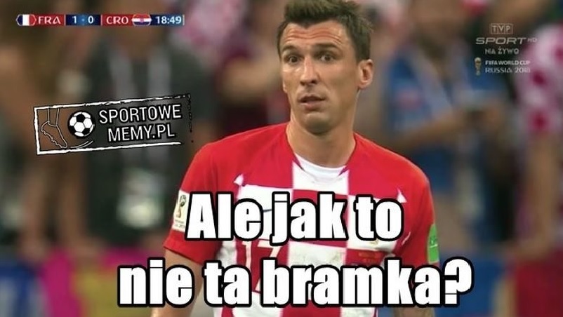 Memy po meczu Francja-Chorwacja