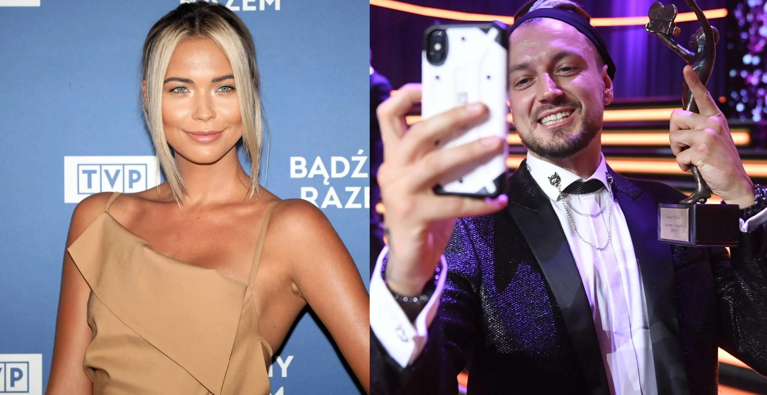 Sandra Kubicka i Aleksander Baron