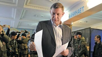 Aleksandr Zacharczenko, lider Donieckiej Republiki Ludowej, kreuje się na „dobrego ojca narodu”