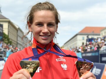 Aleksandra Lisowska zdobyła złoty medal w maratonie i brązowy w klasyfikacji drużynowej