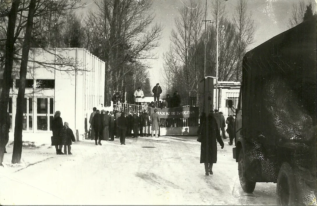 Strajk w PZL-Świdnik w czasie stanu wojennego.