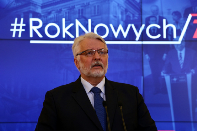 Witold Waszczykowski, minister spraw zagranicznych