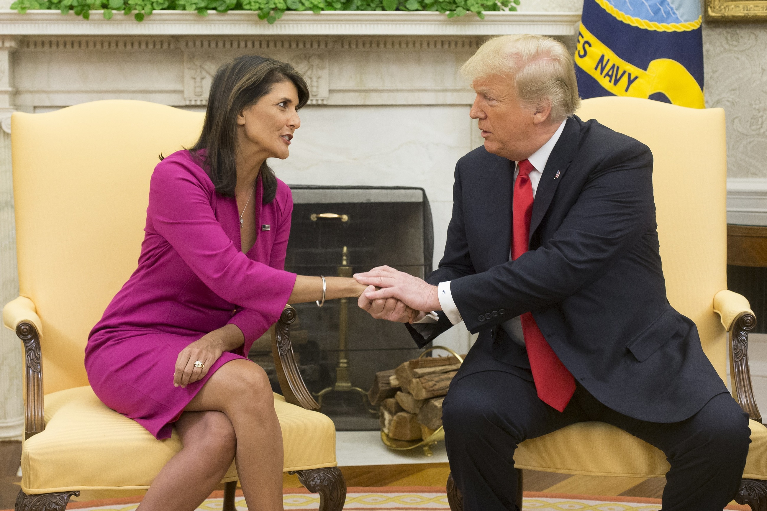 Nikki Haley i Donald Trump