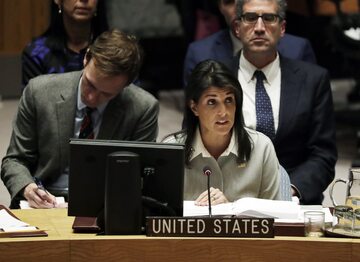 amerykańska ambasador przy ONZ Nikki Haley