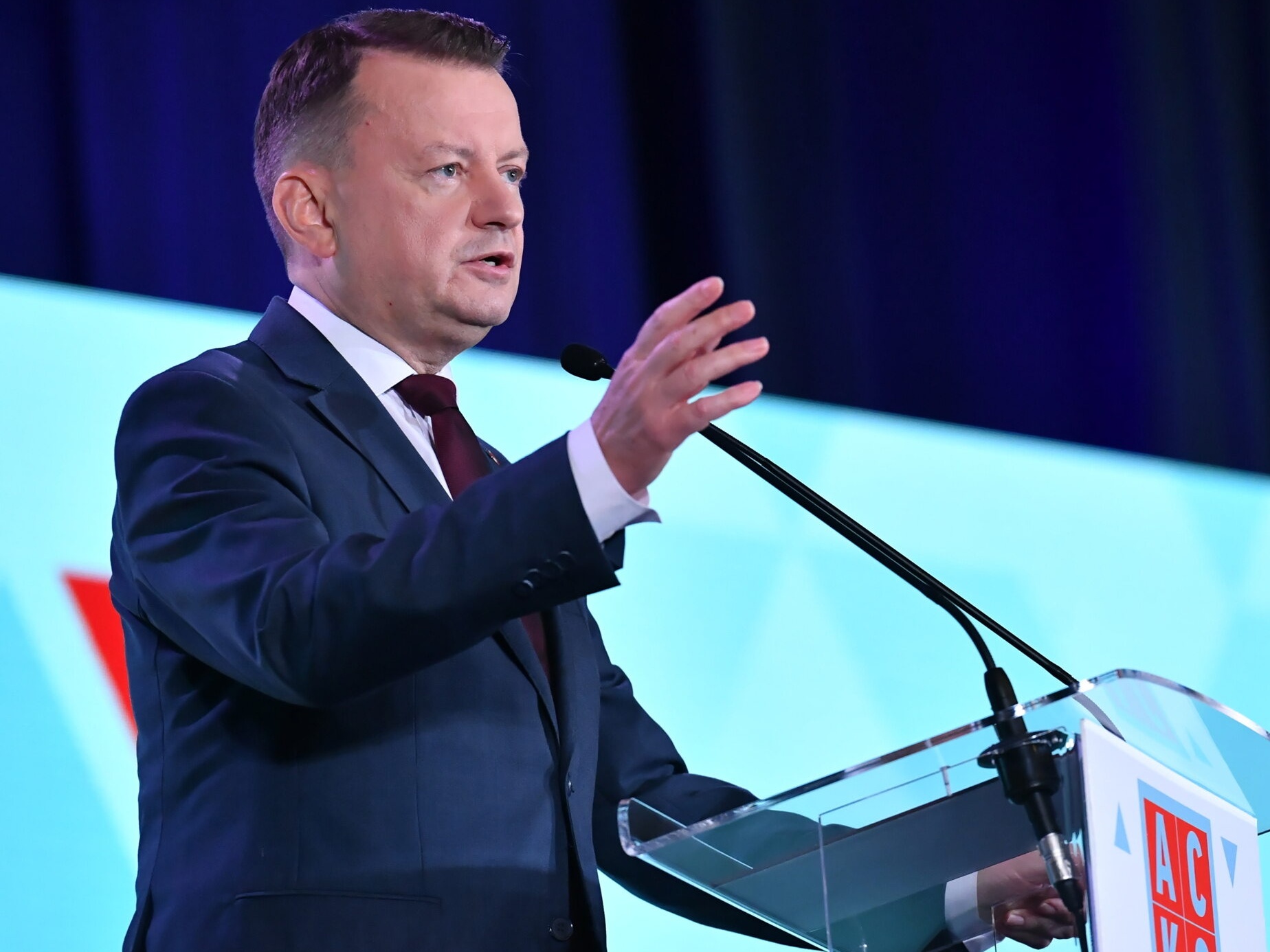 Szef MON Mariusz Błaszczak