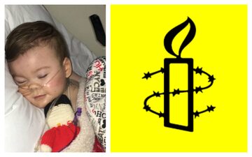 Amnesty International o sprawie Alfiego Evansa: Nie mamy jednak możliwości zaangażowania się