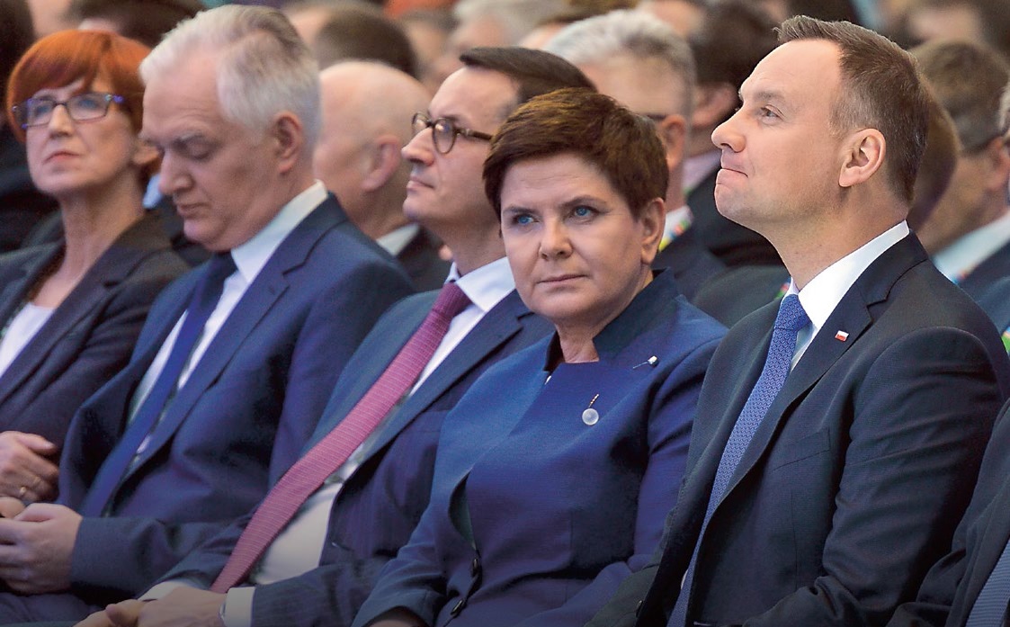 Beata Szydło i Andrzej Duda