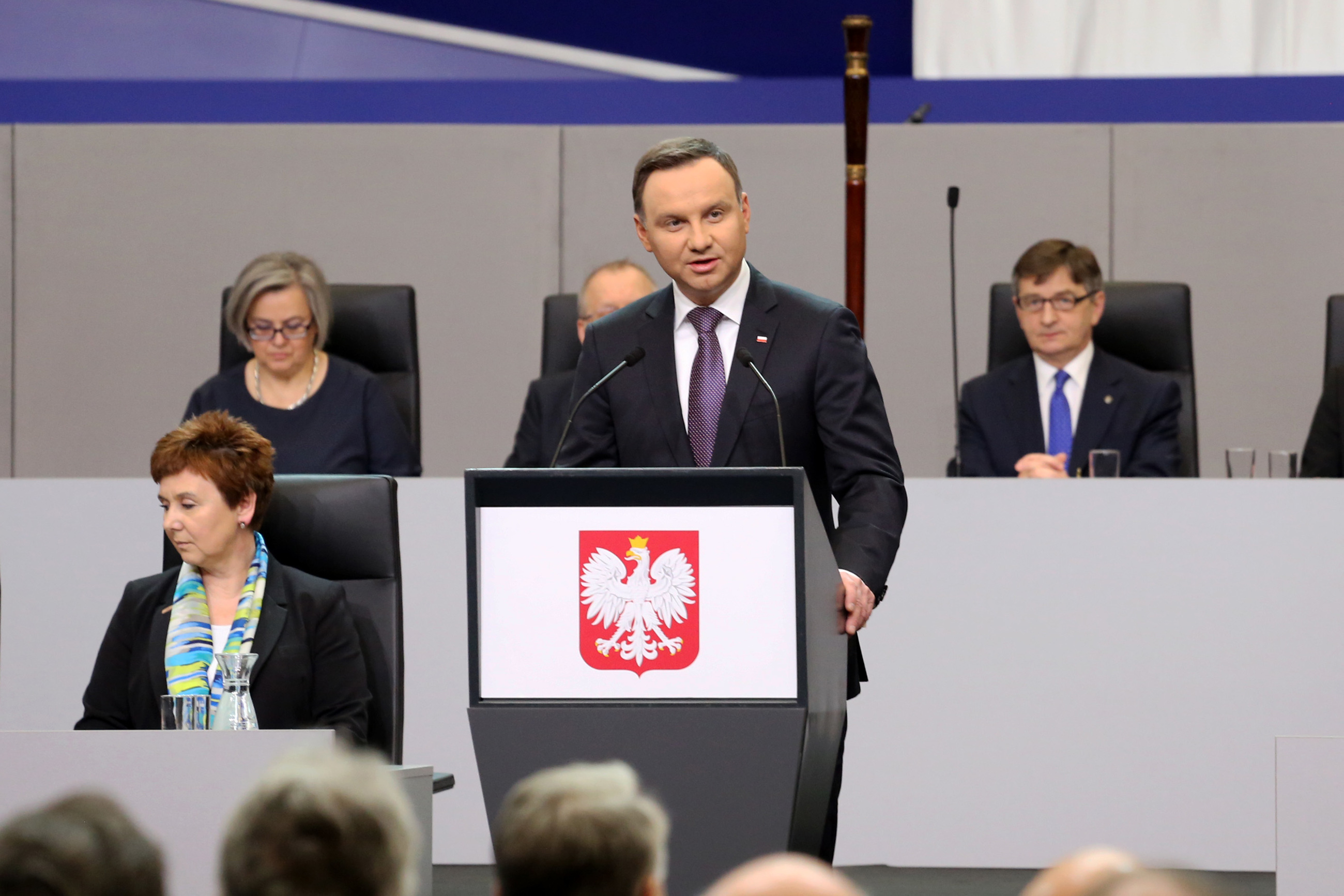 Prezydent Andrzej Duda