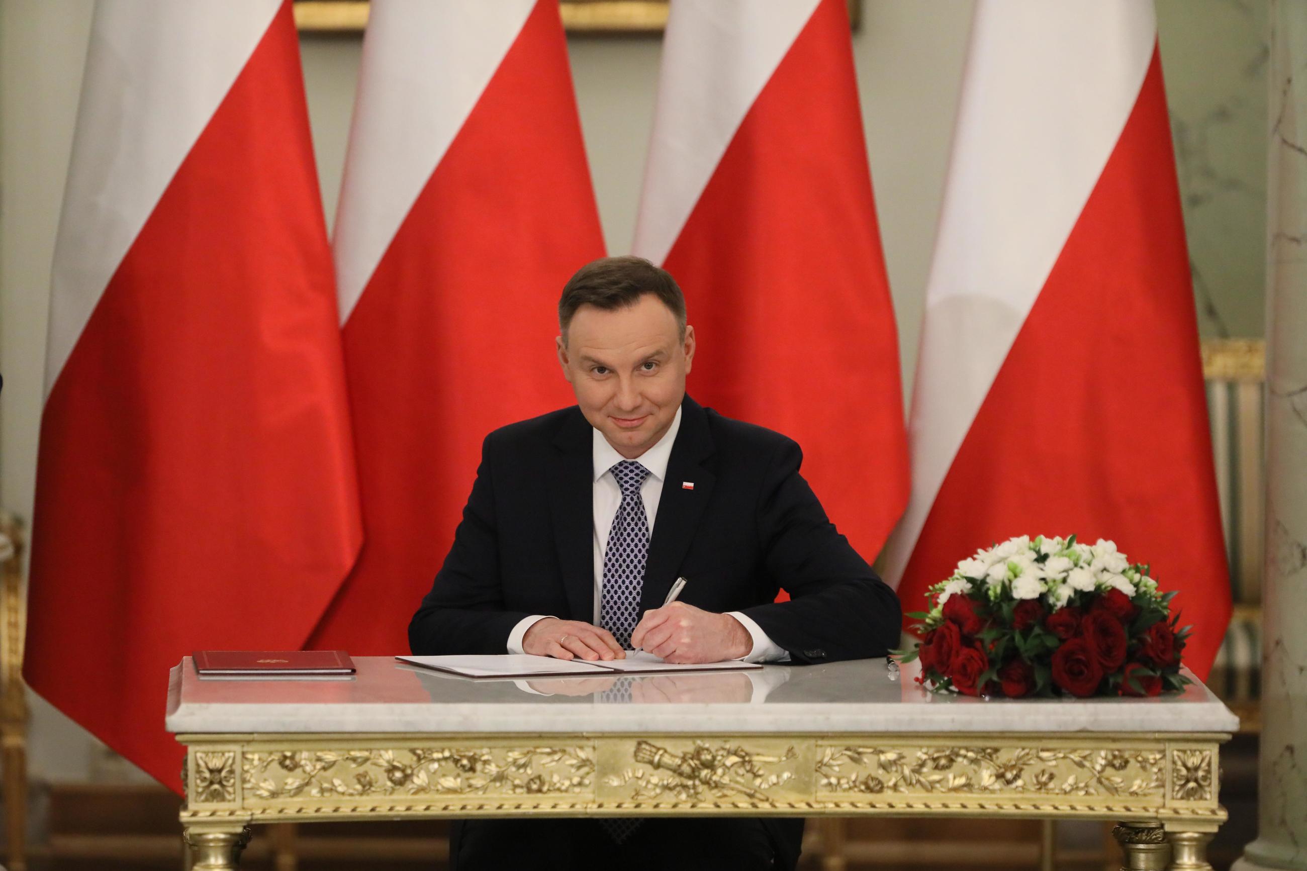 Prezydent Andrzej Duda