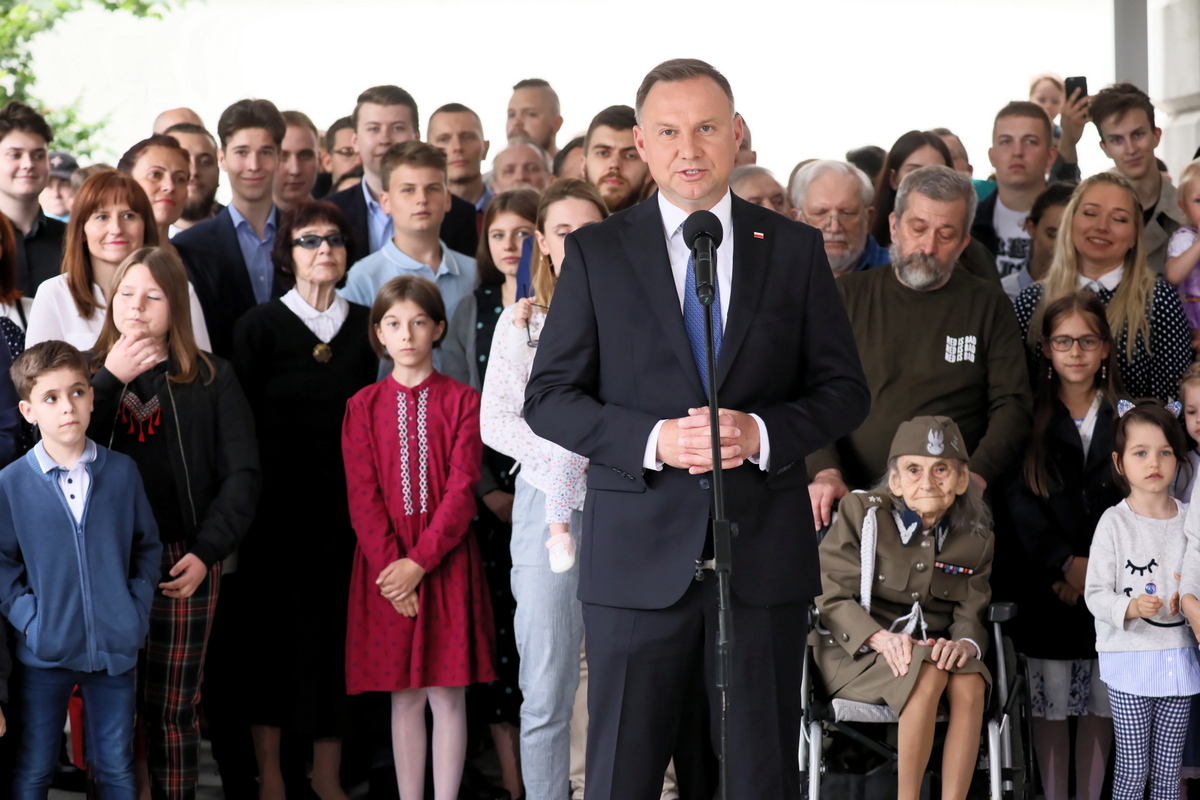 Prezydent Andrzej Duda