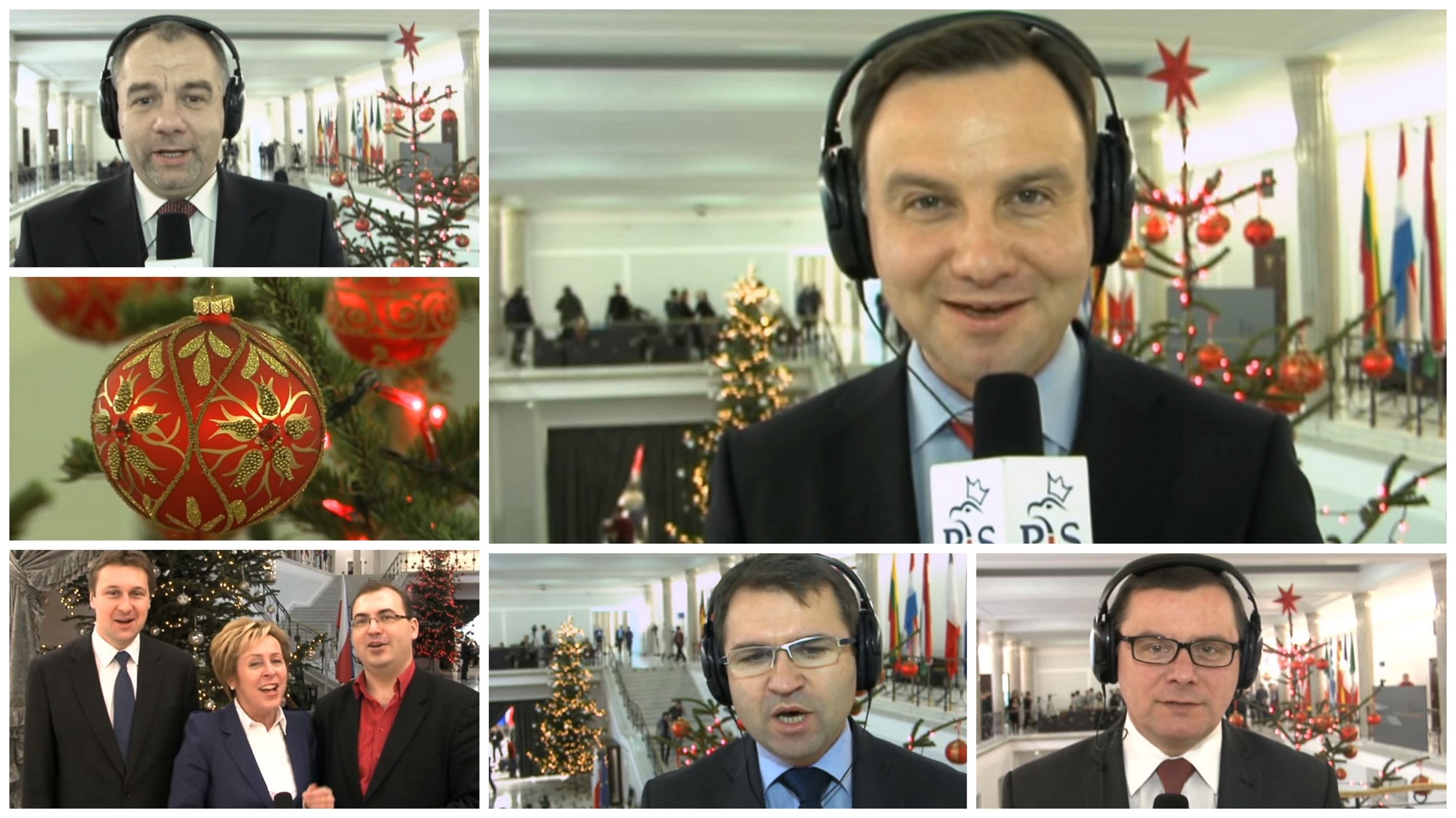 "Hej kolęda, kolęda", czyli Andrzej Duda śpiewa "Dzisiaj w Betlejem"