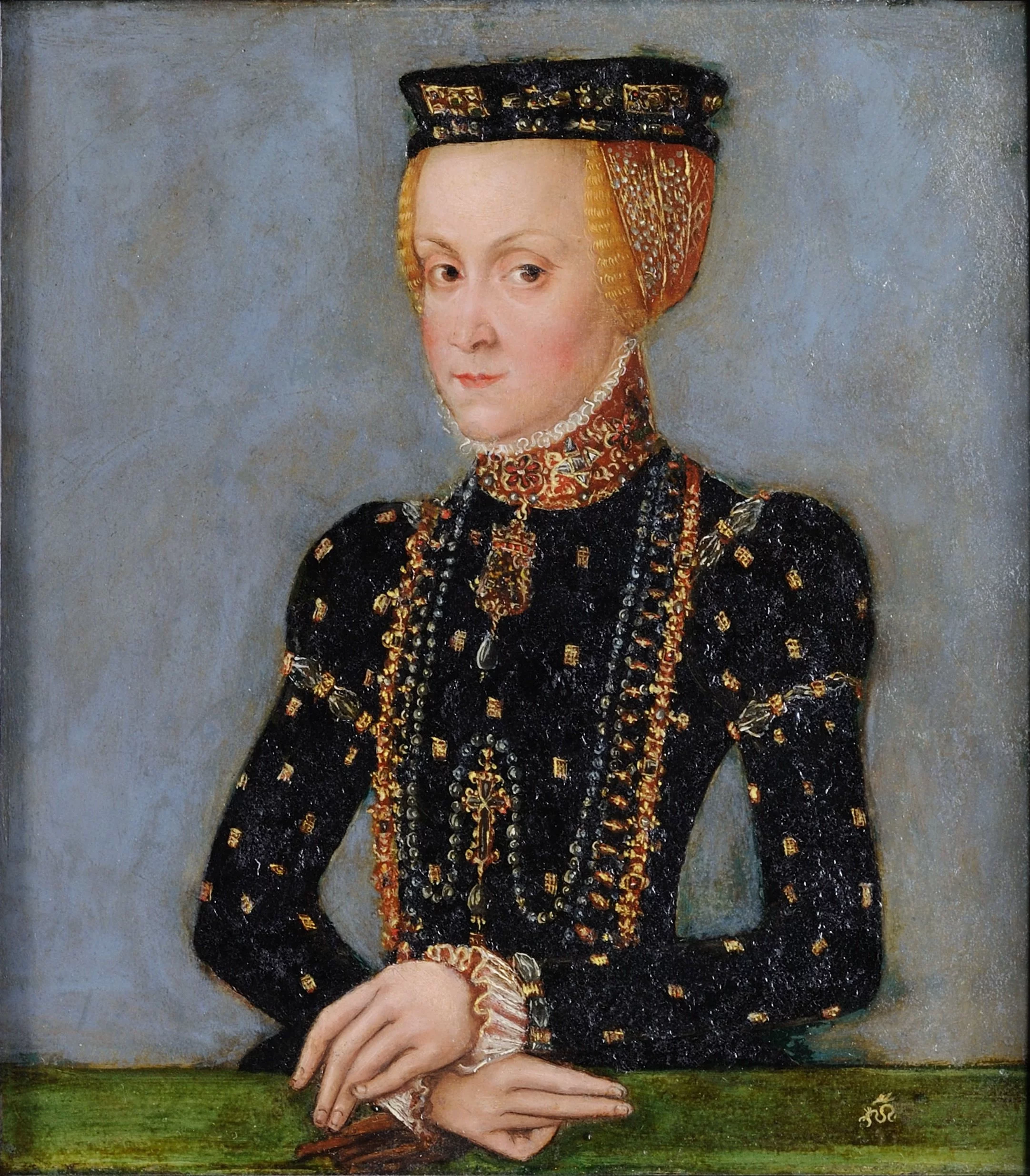 Anna Jagiellonka. Mal. Lucas Cranach