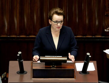 Anna Zalewska, Minister Edukacji