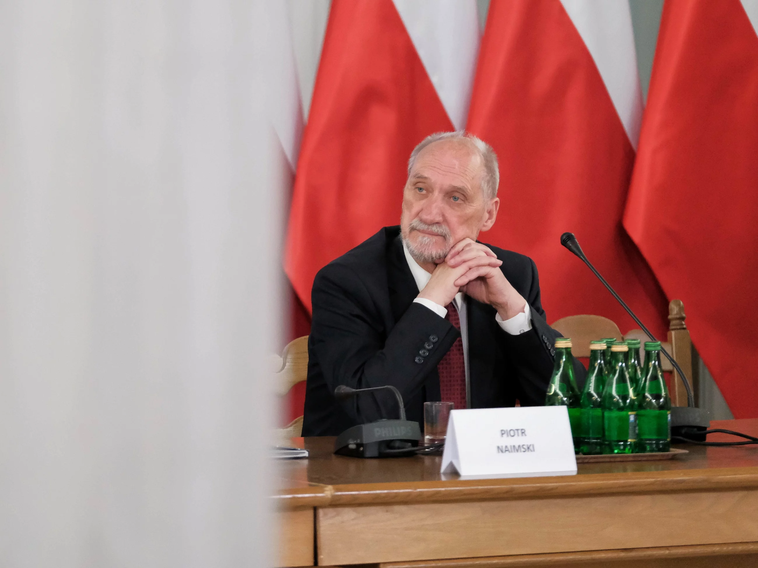 Marszałek-senior, poseł PiS Antoni Macierewicz