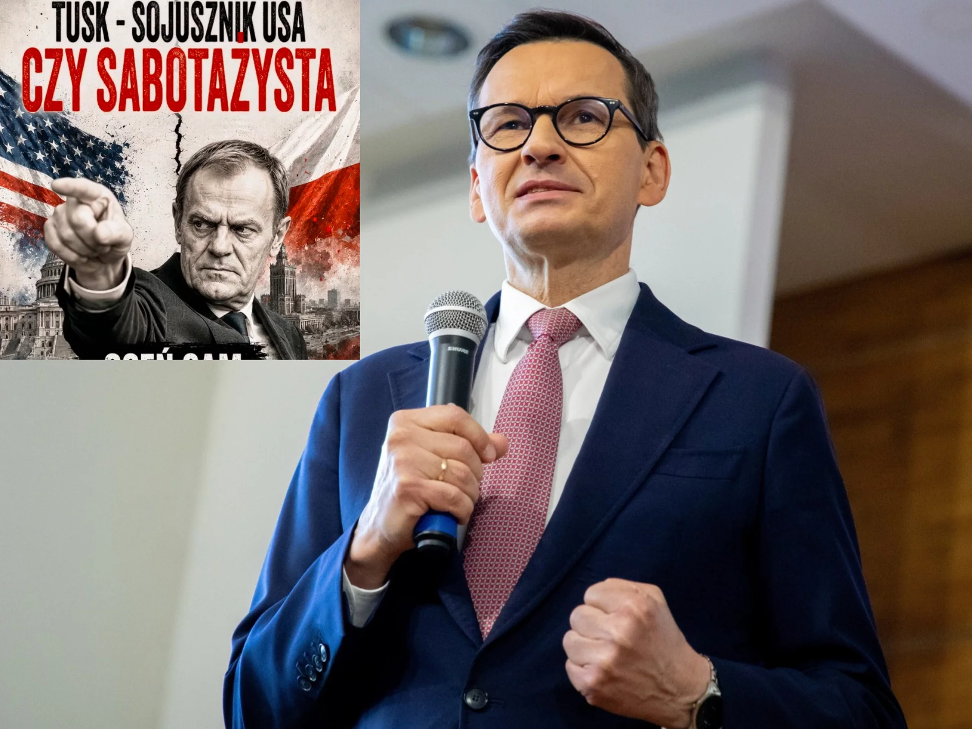 Były premier Mateusz Morawiecki (PiS)