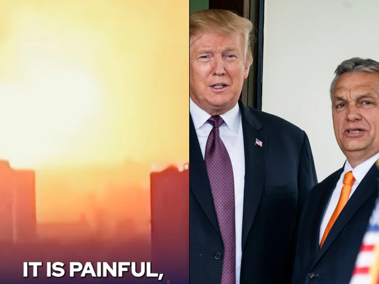 Antywojenne przesłanie Orbana. "Położyć kres temu szaleństwu"