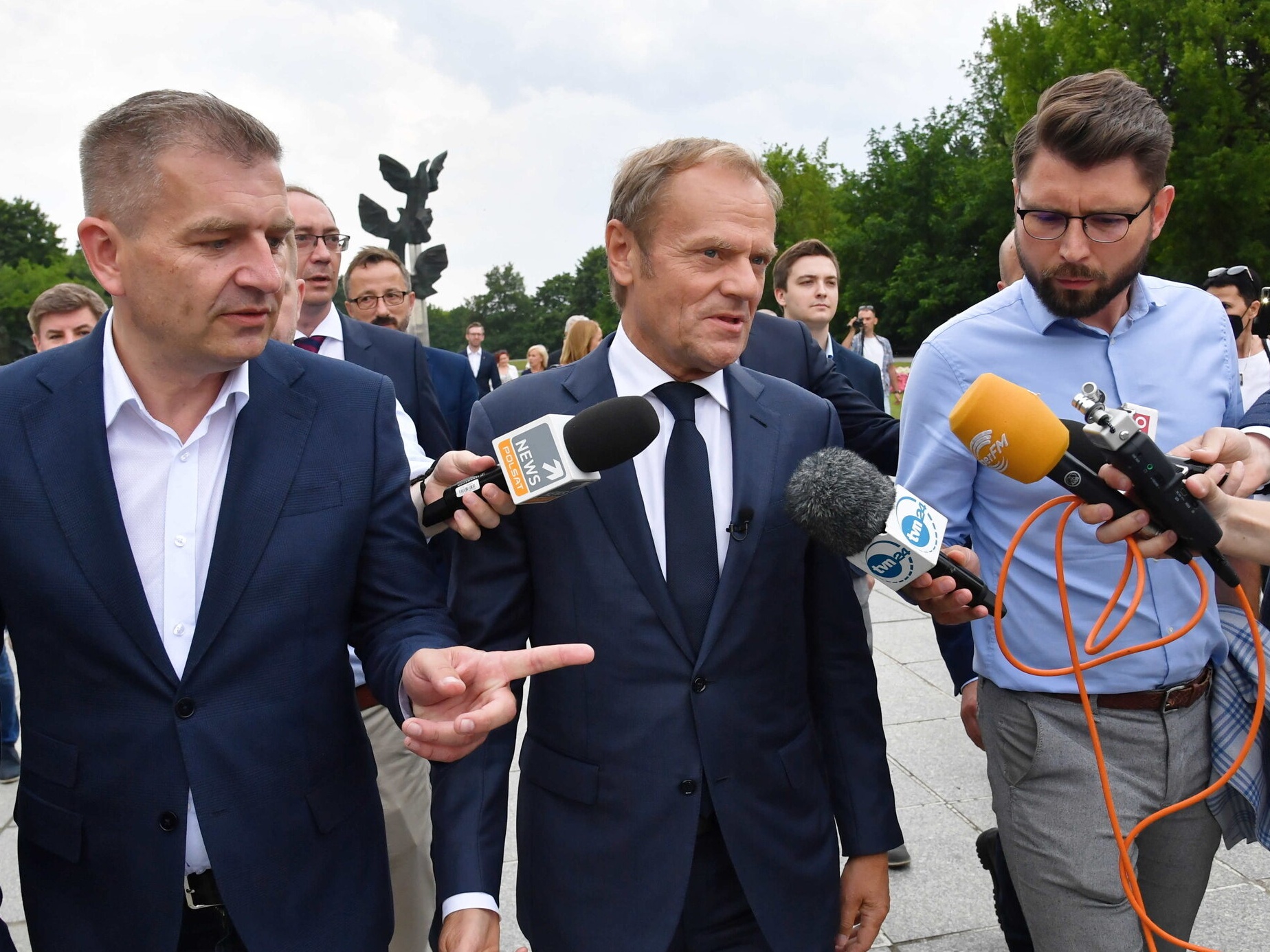 Bartosz Arłukowicz i Donald Tusk