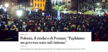 Artykuł na stronie "La Repubblica"