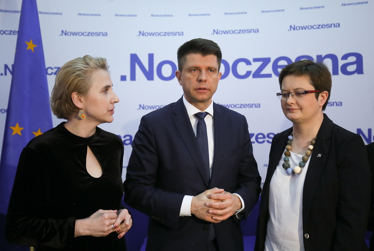 Ryszard Petru, Joanna Scheuring-Wielgus, Katarzyna Lubnauer
