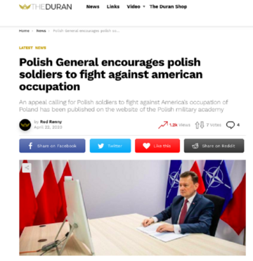 Atak dezinformacyjny na Polskę