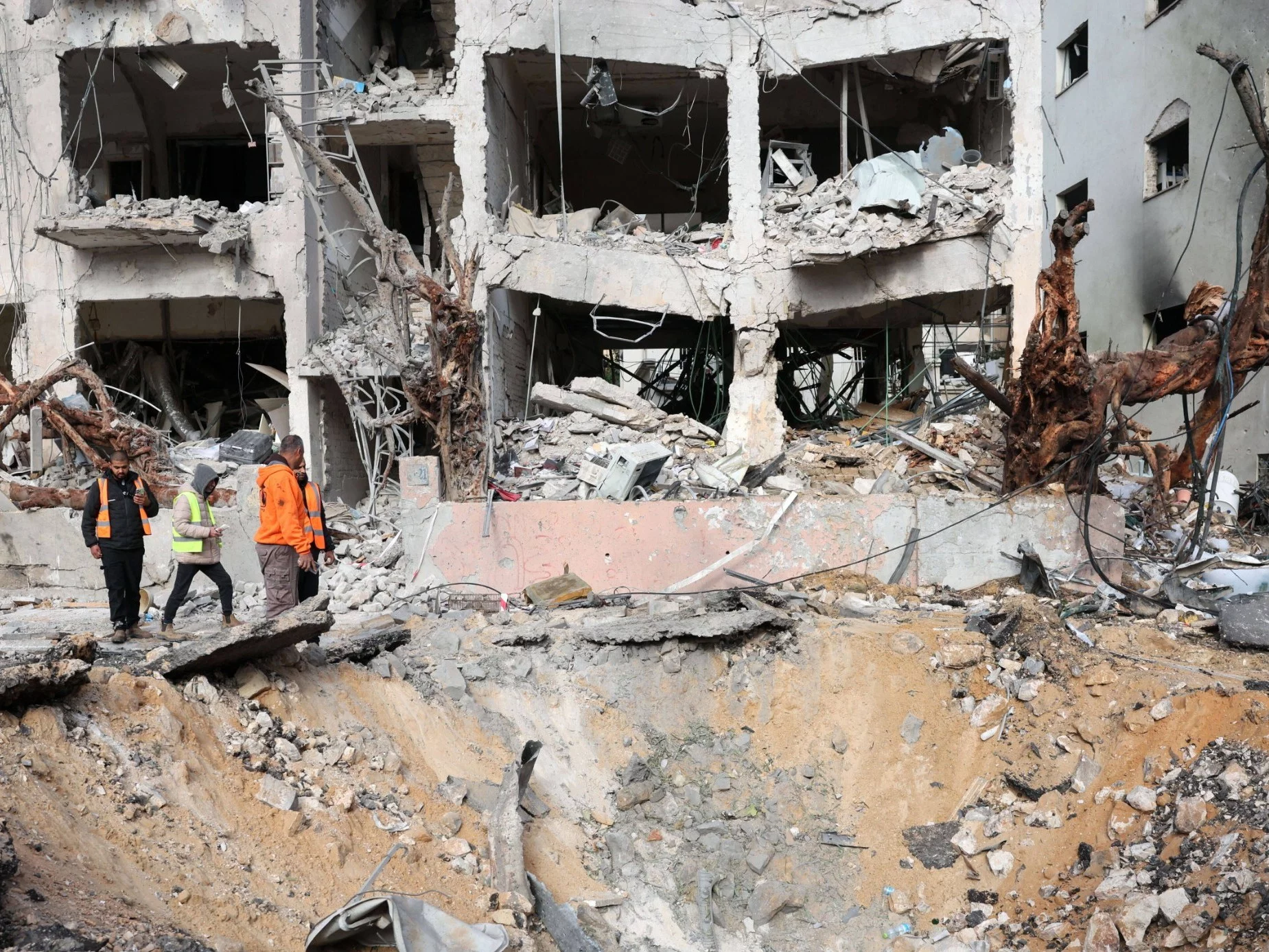 Efekt ataku odwetowego Iranu na Tel Awiw