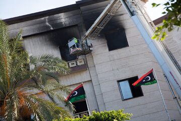 Atak na libijskie Ministerstwo Spraw Zagranicznych