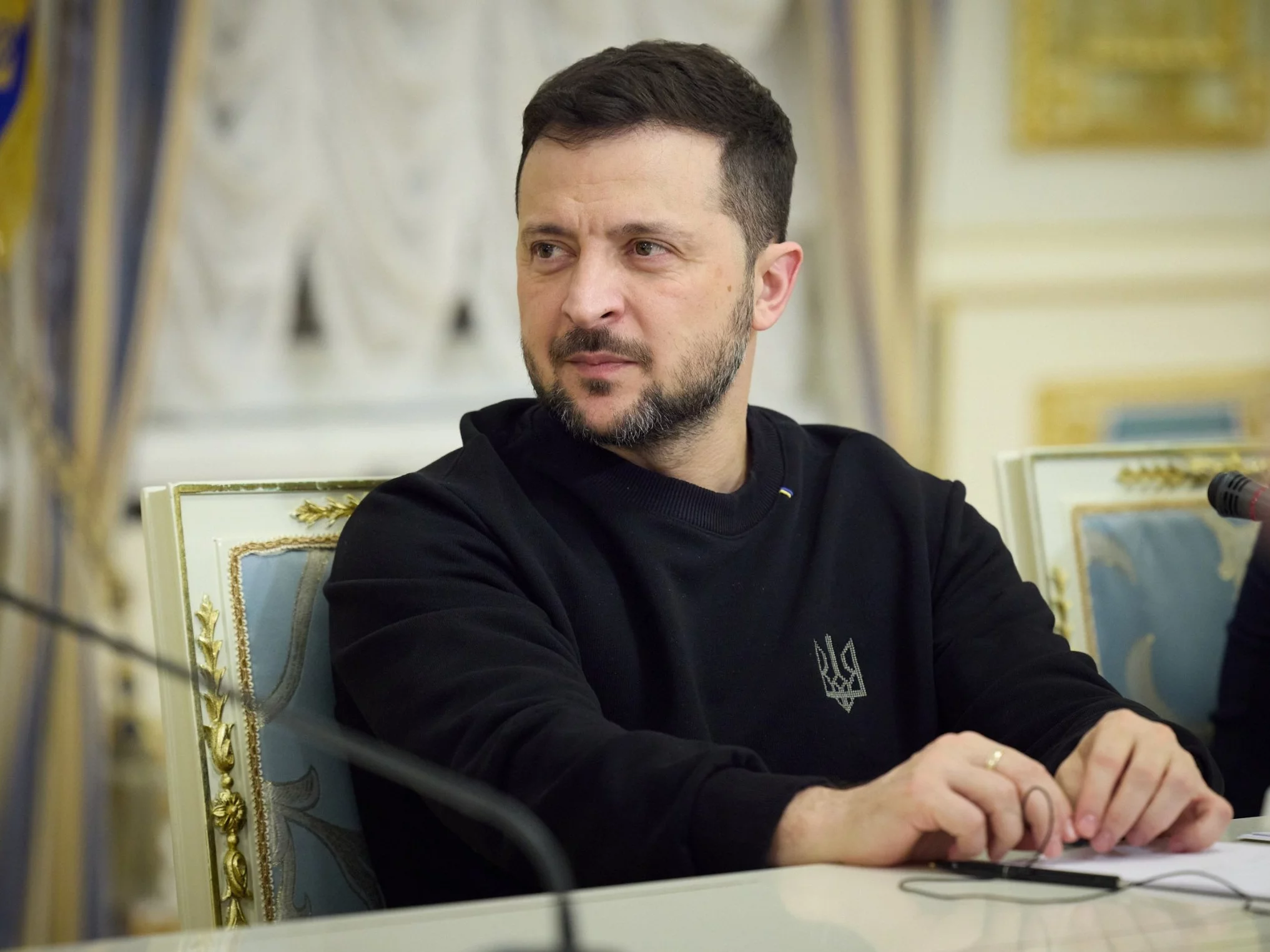 Wołodymyr Zełenski, prezydent Ukrainy