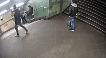 Atak w metrze w Berlinie