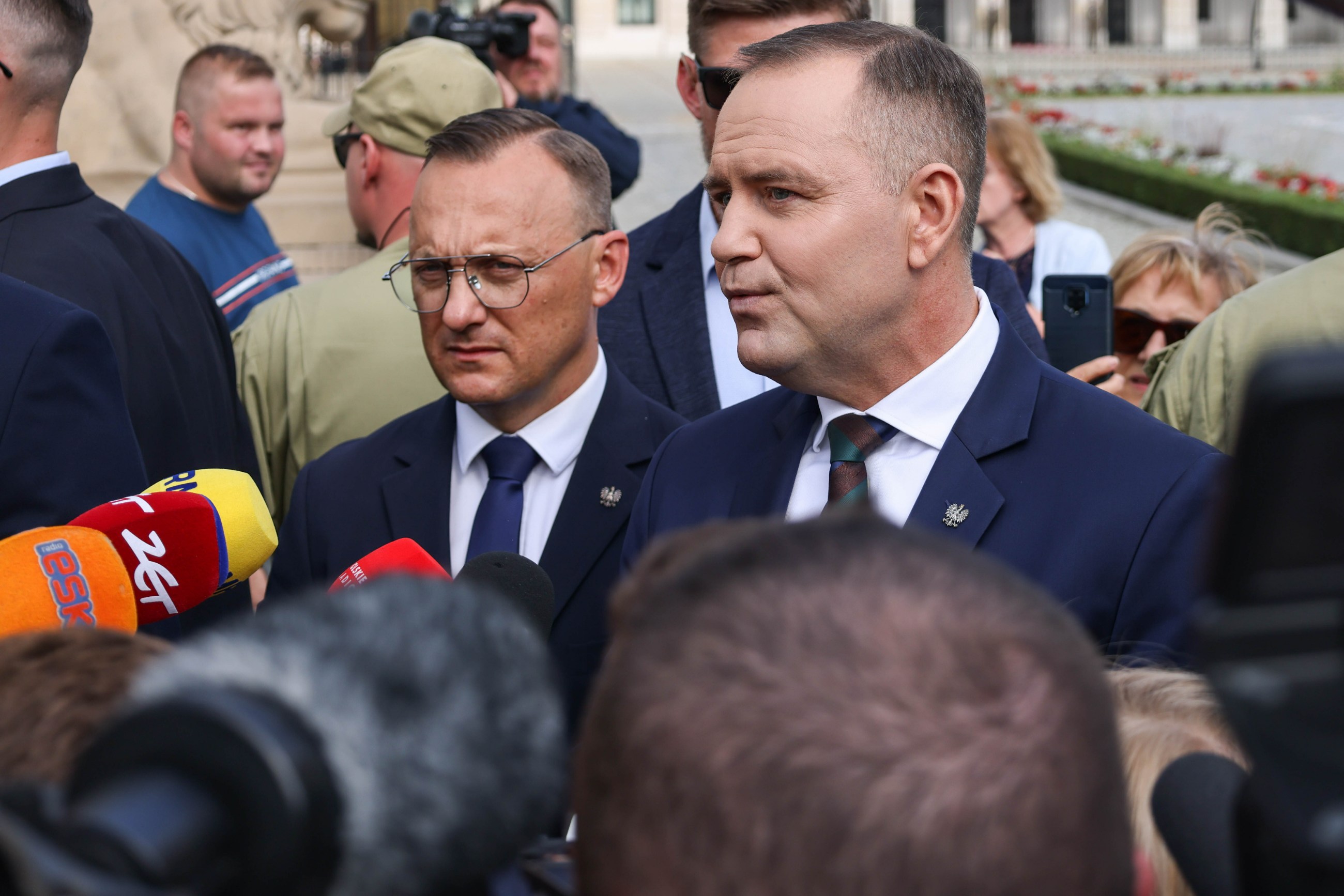 Rafał Leśkiewicz i prezydent Karol Nawrocki