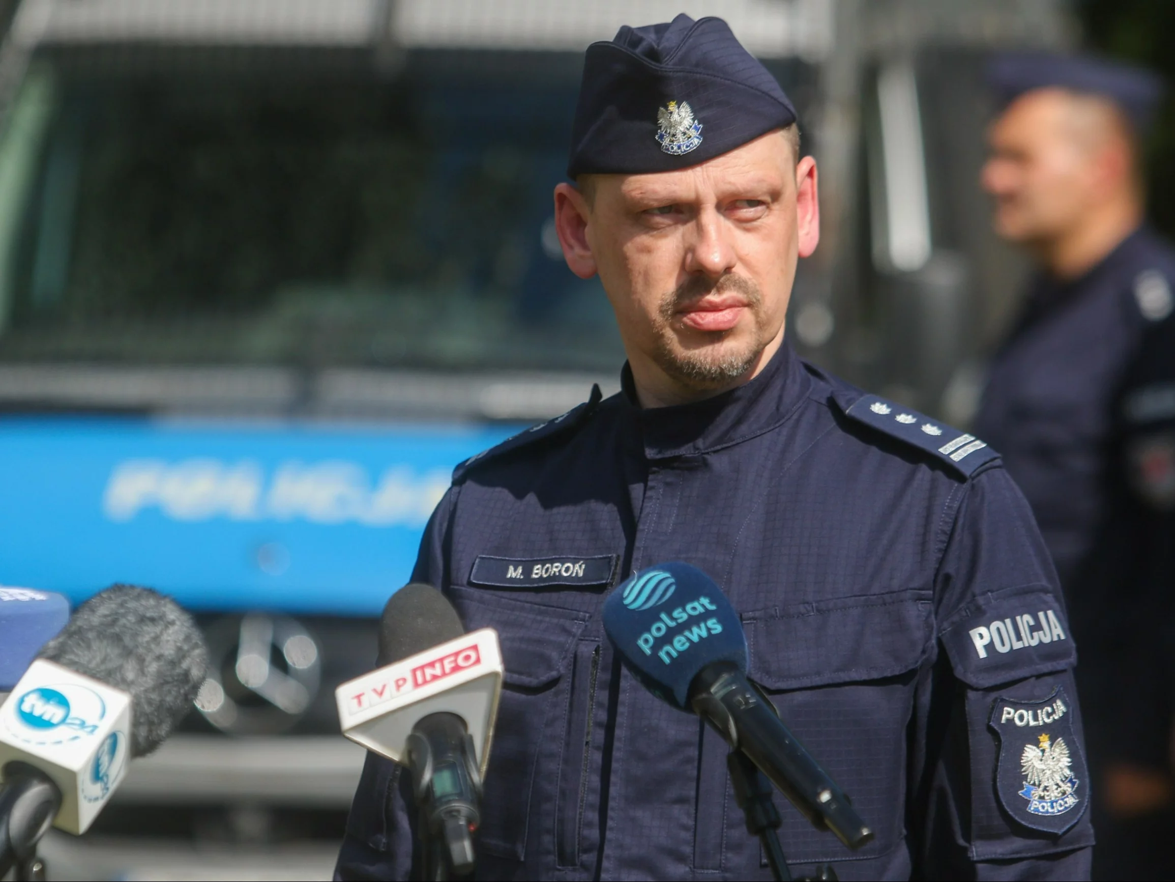 Komendant Główny Policji insp. Marek Boroń