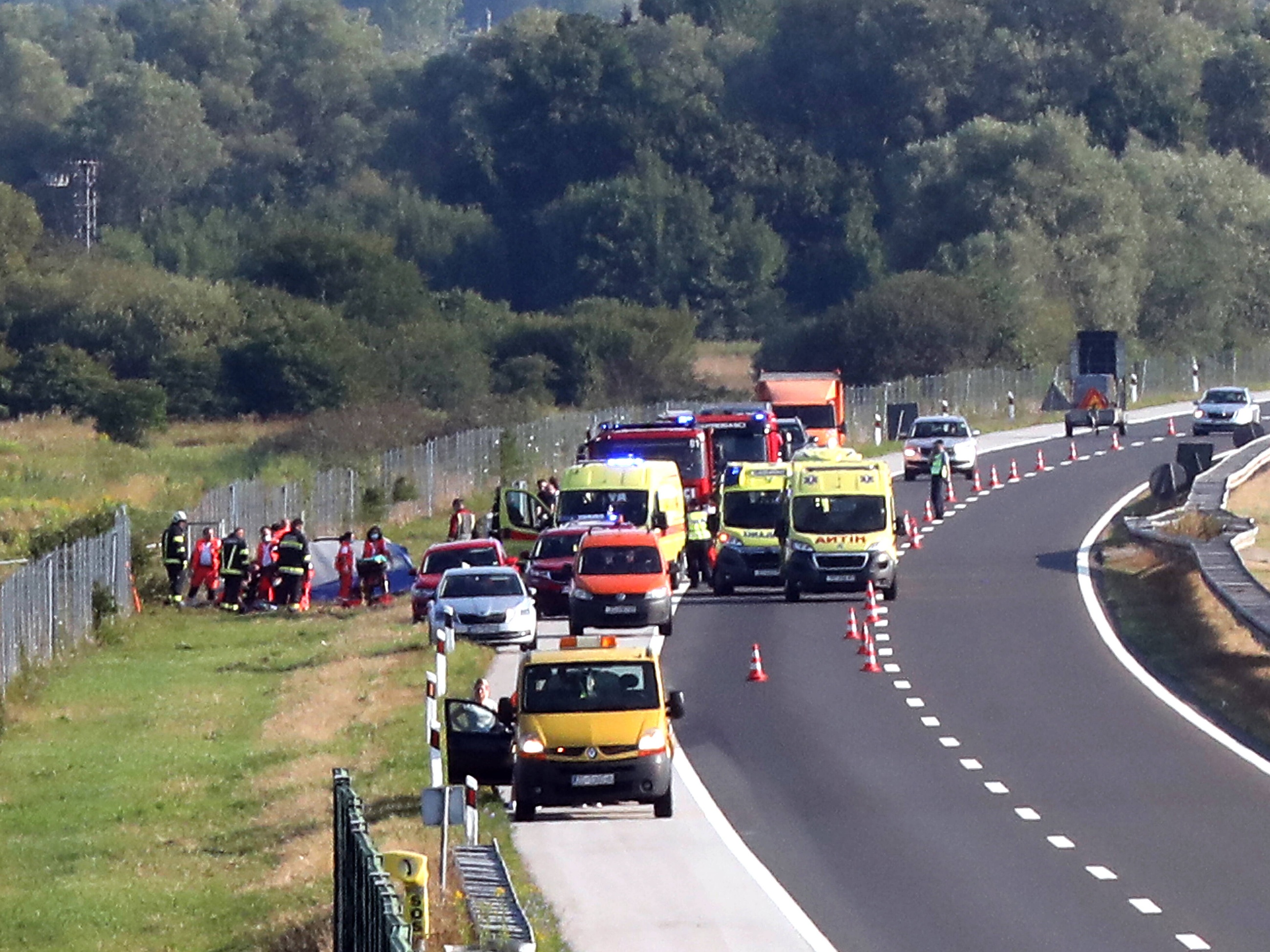 Wypadek polskiego autokaru w Chorwacji